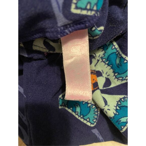 💕3/$30💕 LuLaRoe Nightmare Before Christmas Purple  One Size Leggings - Picture 5 of 8